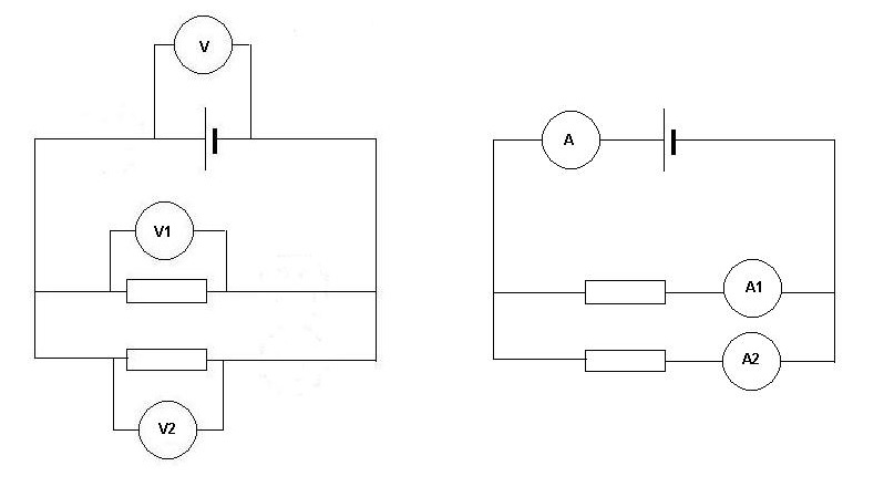 Parallel circuit diagrams