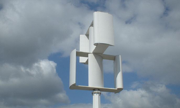 Modern windmill using wind power